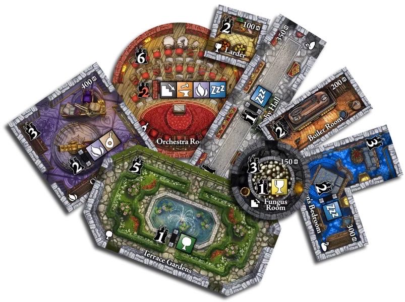 Castles of Mad King Ludwig: Collector’s Edition  (1-5) board game collectible [Barcode 810024460175] - Main Image 4