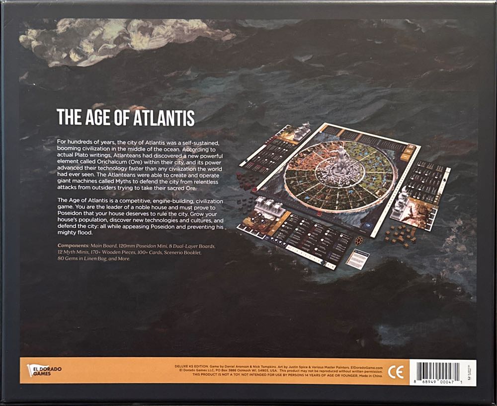 The Age Of Atlantis  (1-4) board game collectible [Barcode 868949000471] - Main Image 2