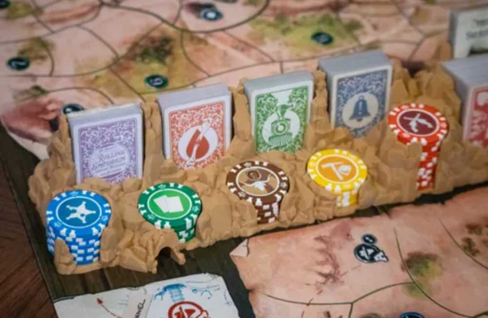 Western Legends: Mountain Range  (2-6) board game collectible - Main Image 3