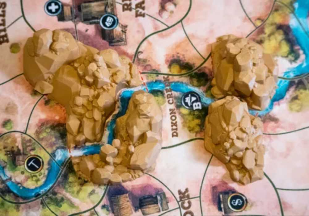 Western Legends: Mountain Range  (2-6) board game collectible - Main Image 4