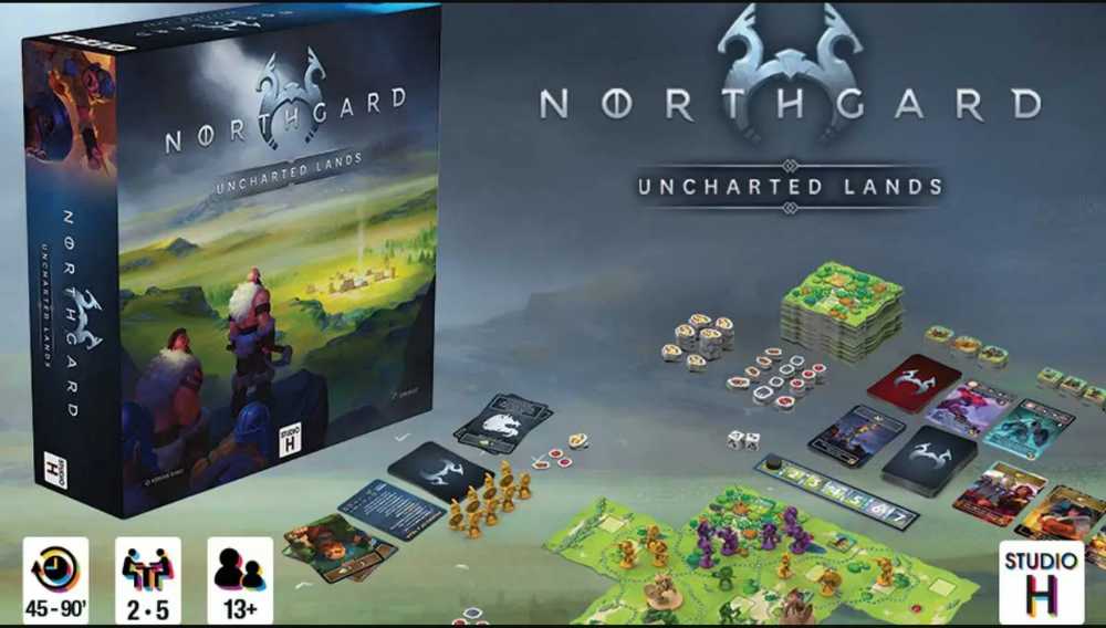 Northgard: Uncharted Lands (KS)  (2-5) board game collectible [Barcode 3616450015128] - Main Image 3