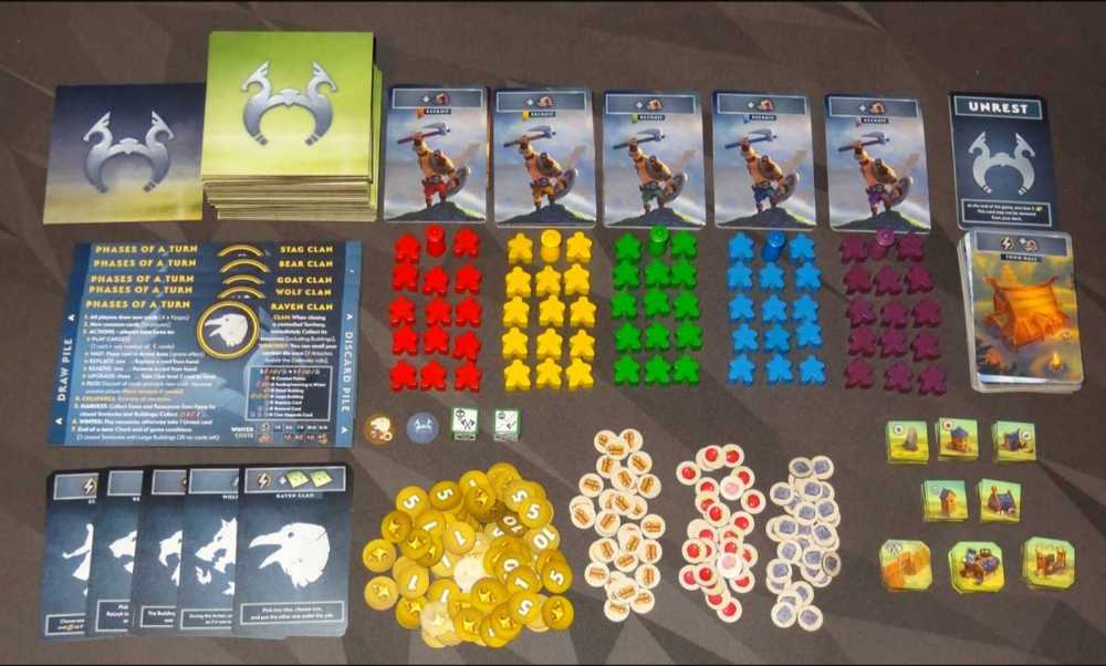 Northgard: Uncharted Lands (KS)  (2-5) board game collectible [Barcode 3616450015128] - Main Image 4