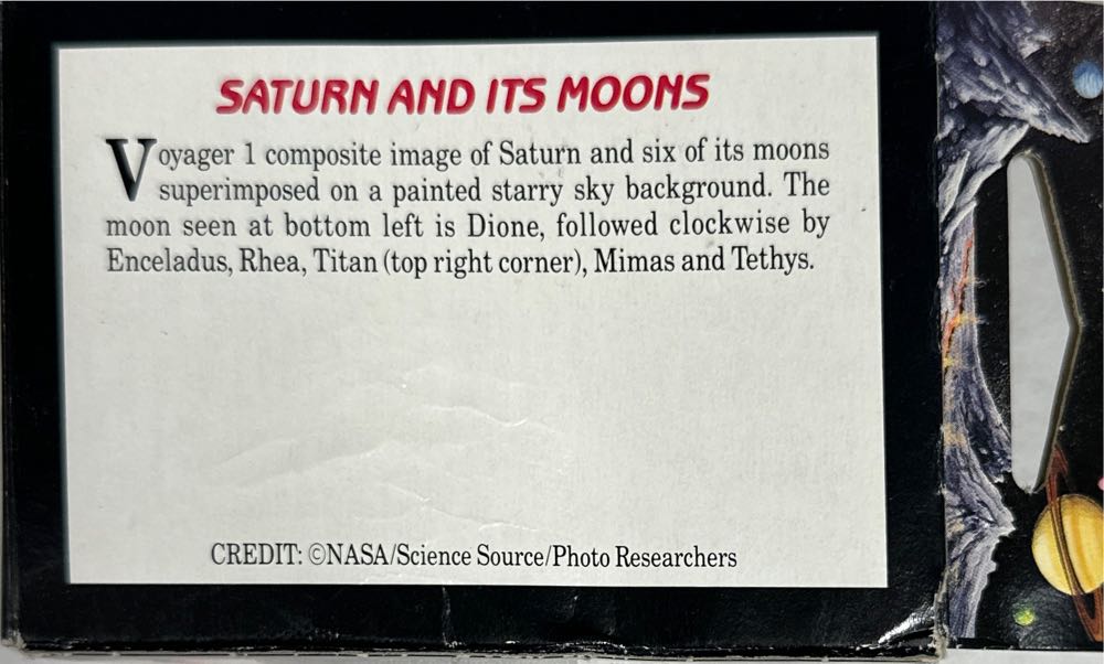 Nasa Space: Mini Jigsaw Puzzle  (1) board game collectible [Barcode 099252933280] - Main Image 2