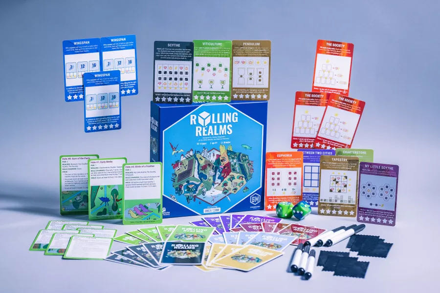 Rolling Realms  (1-6) board game collectible [Barcode 850032180092] - Main Image 3