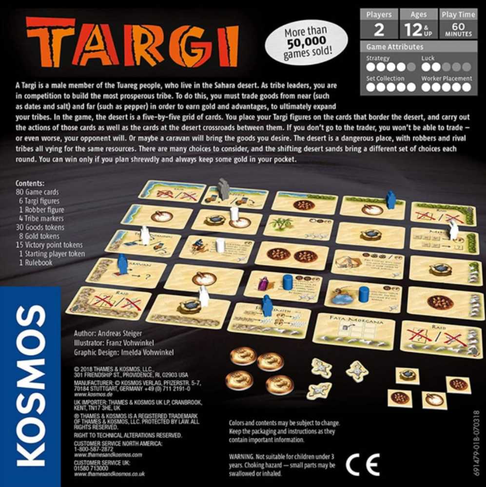 Targi  (2) board game collectible [Barcode 814743013605] - Main Image 2