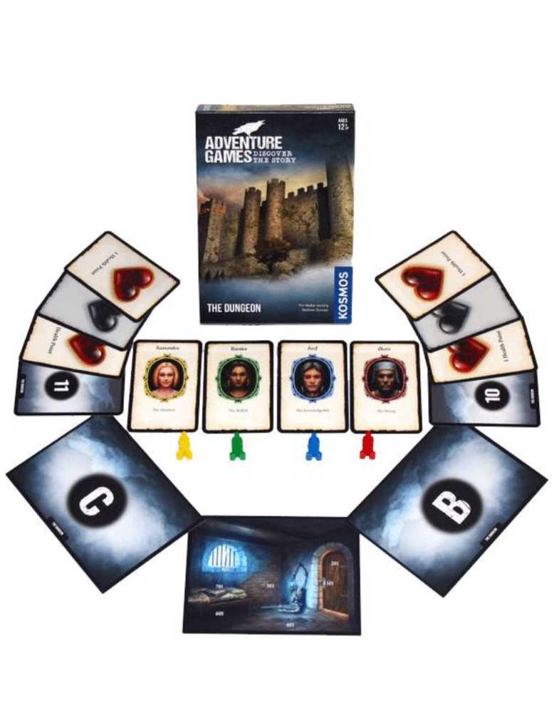 ADVENTURE GAMES - LA MAZMORRA   (1-4) board game collectible [Barcode 8436017229868] - Main Image 2