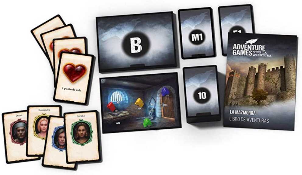 ADVENTURE GAMES - LA MAZMORRA   (1-4) board game collectible [Barcode 8436017229868] - Main Image 3