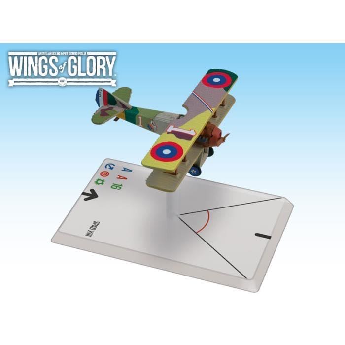Wings Of Glory WW1 WGF101A Spad XIII (Rickenbaker)  board game collectible [Barcode 8054181510652] - Main Image 2