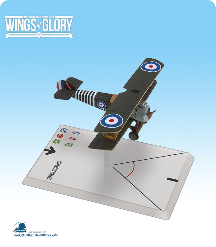 Wings Of Glory WW1 WGF102A Sopwith Camel (Barker)  board game collectible [Barcode 8054181510690] - Main Image 2