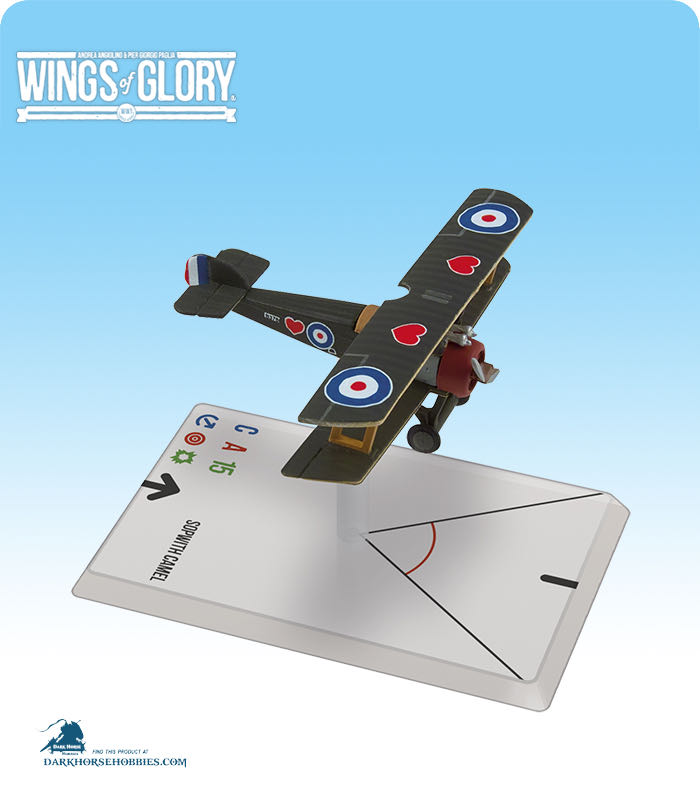 Wings Of Glory WW1 WGF102B Sopwith Camel (Elwood)  board game collectible [Barcode 8054181510706] - Main Image 2