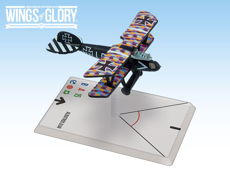 Wings Of Glory WW1 WGF103A Albatros D.VA (Udet)  board game collectible [Barcode 8054181510737] - Main Image 2