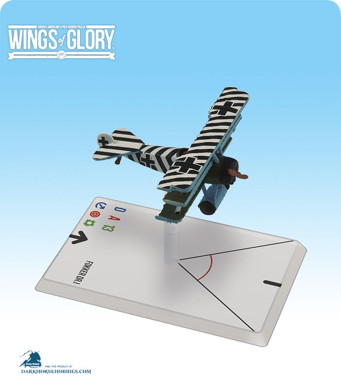 Wings Of Glory WW1 WGF104B Fokker Dr. I (Kirschstein)  board game collectible [Barcode 8054181510782] - Main Image 1