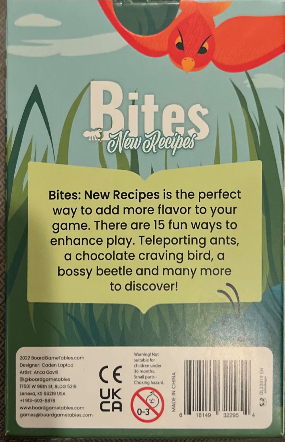 Bites: New Recipes  (2-5) board game collectible [Barcode 618149322954] - Main Image 2