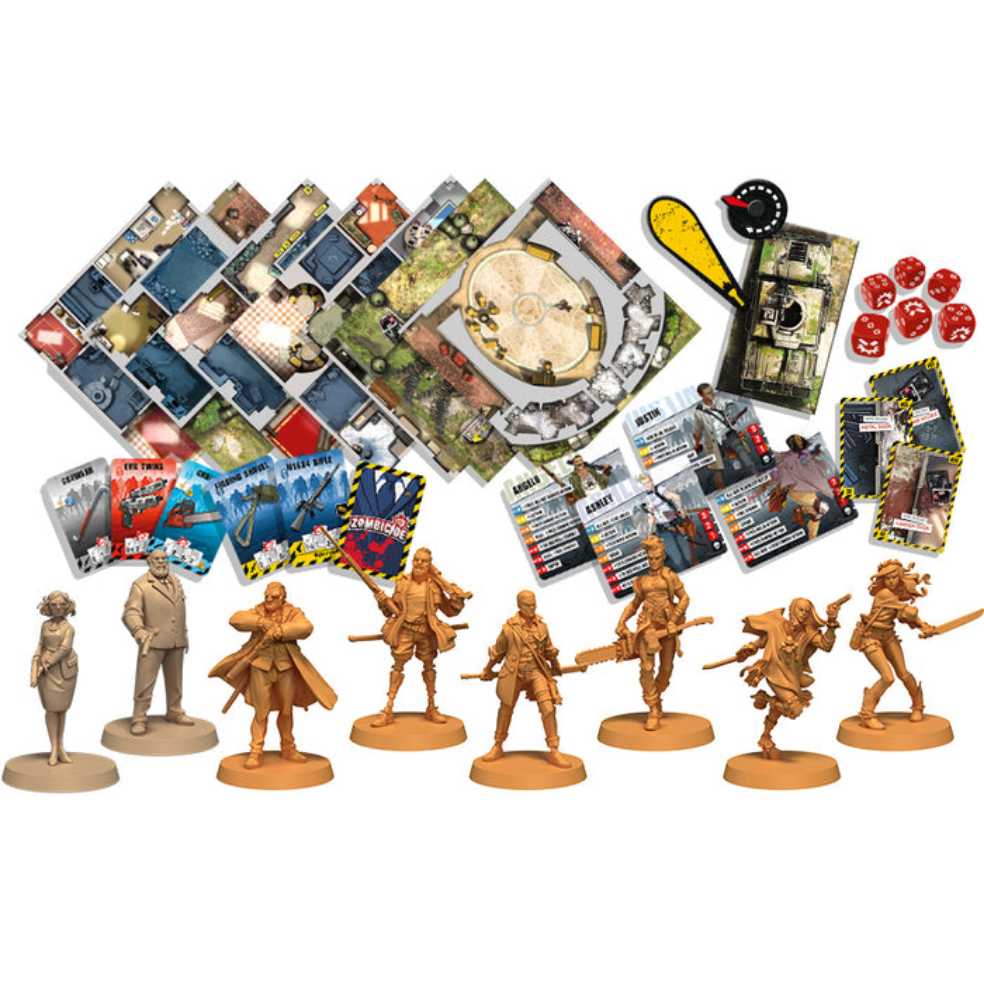Zombicide 2nd Edition: Washington Z.C.  (1-6) board game collectible [Barcode 5902560384697] - Main Image 2