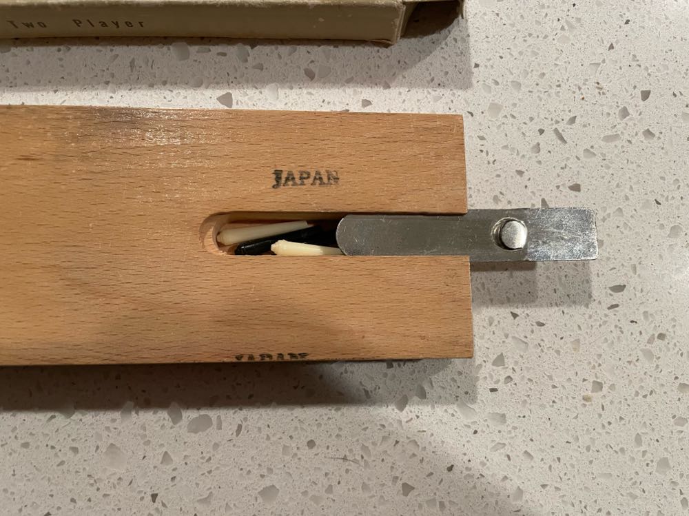 Japanese Made Cribbage Board (2 Twice Around) board game collectible - Main Image 2