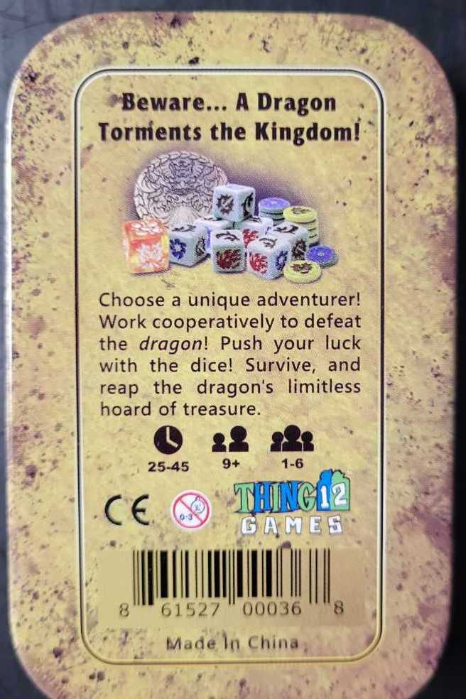 Dice of Dragons   (1-6) board game collectible [Barcode 861527000368] - Main Image 2