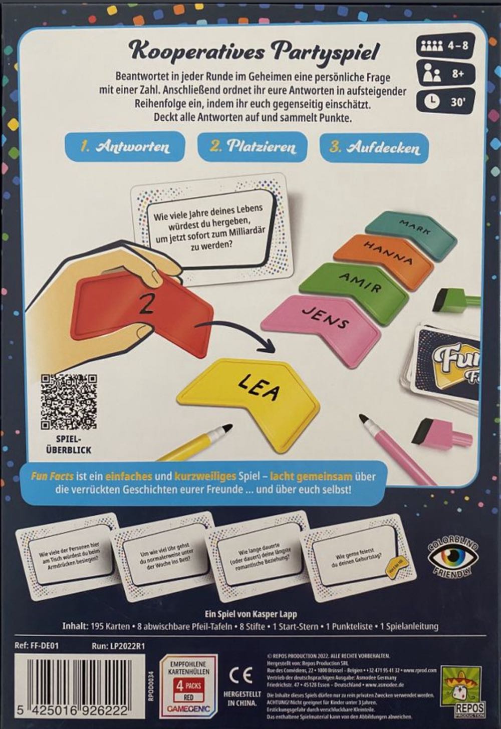 Fun Facts  (5-8) board game collectible [Barcode 5425016926222] - Main Image 3