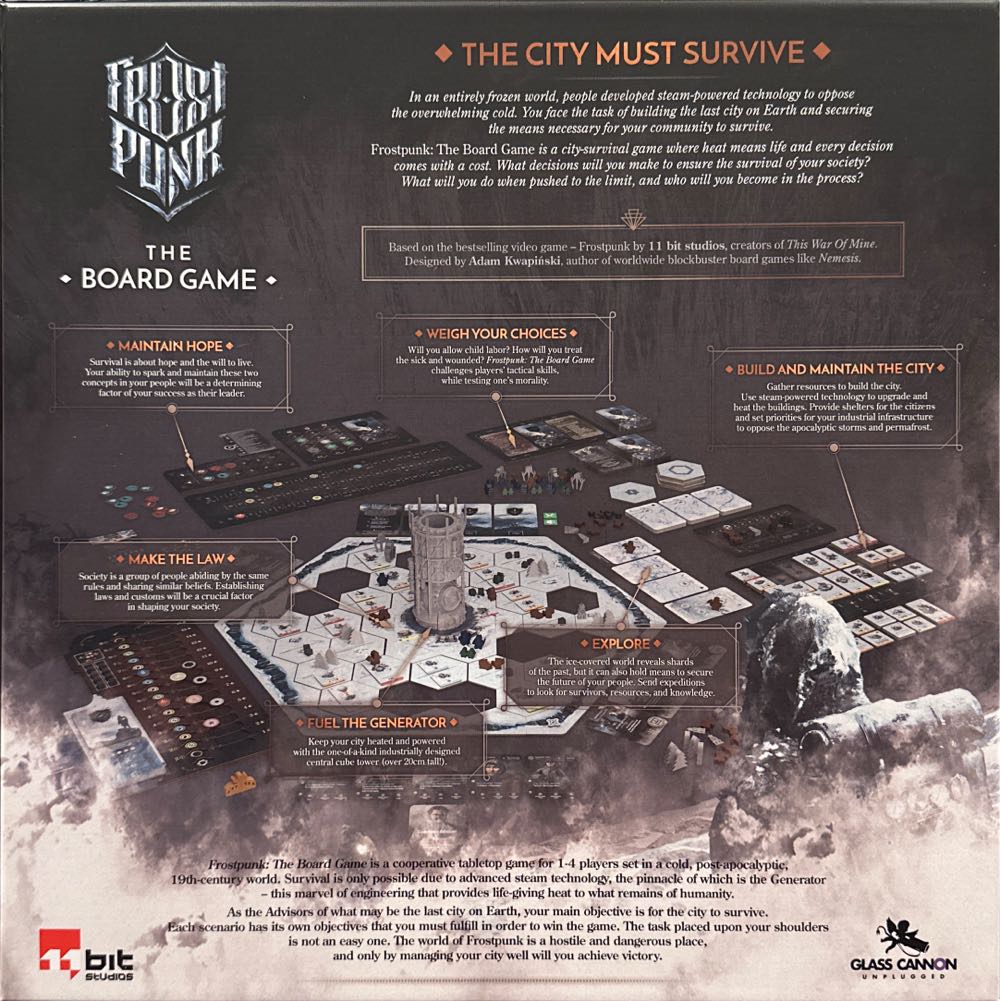 Frost Punk  (1-4) board game collectible [Barcode 5904292004003] - Main Image 2