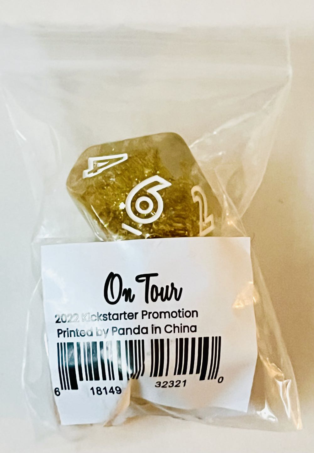 On Tour: Paris & New York - KS Promo Dice  (1-8) board game collectible [Barcode 618149323210] - Main Image 2