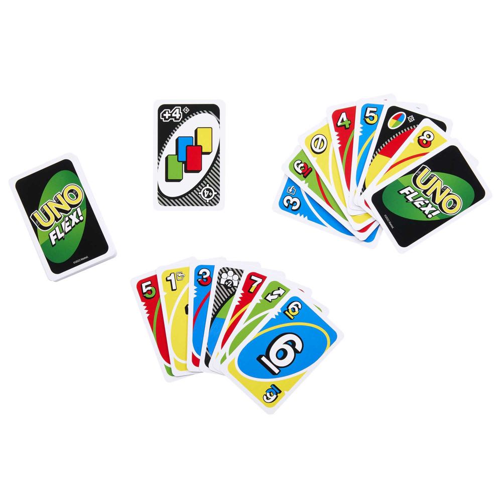 UNO: Flex!  (2-8 Players) board game collectible [Barcode 194735135967] - Main Image 2