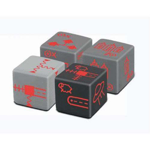 Railroad Ink: Futuristic Expansion  (1-6) board game collectible [Barcode 8056324760542] - Main Image 2