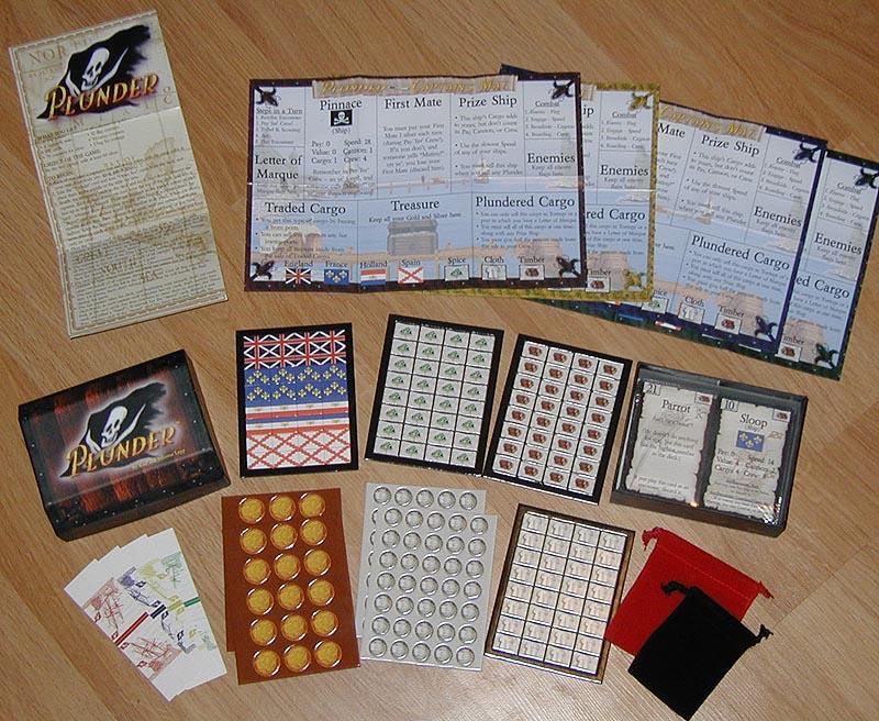 Plunder  (1-4) board game collectible [Barcode 9781932115314] - Main Image 2