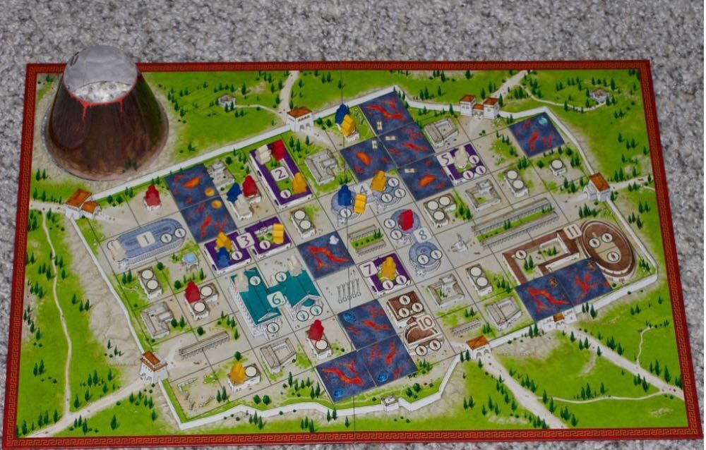 The Downfall Of Pompeii  (2-4) board game collectible [Barcode 029877057719] - Main Image 2