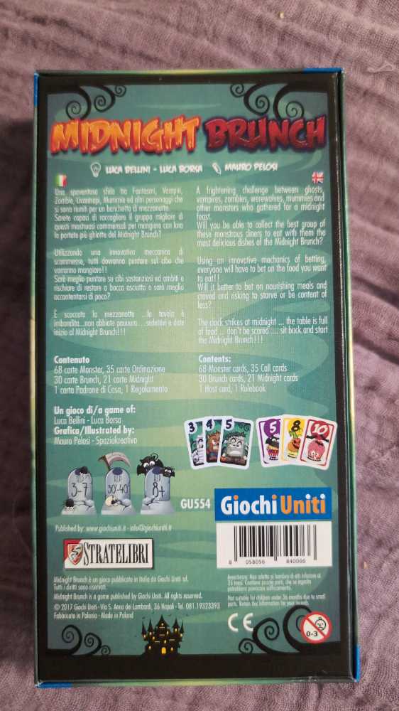 Midnight Brunch  (3-7) board game collectible [Barcode 8058056840066] - Main Image 2