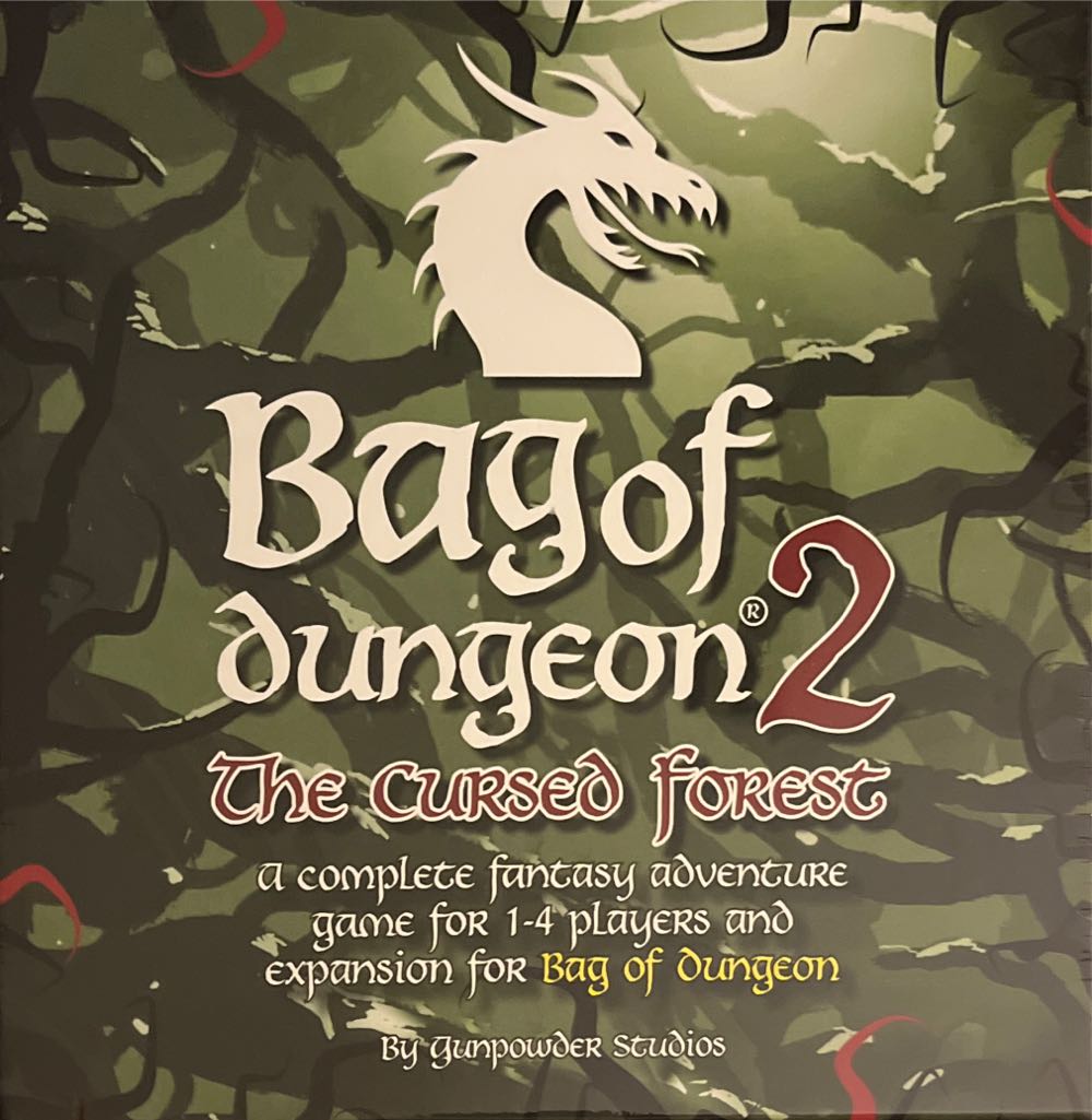Bag of Dungeon 2: The Cursed Forest  (1-4) board game collectible [Barcode 195993044848] - Main Image 1