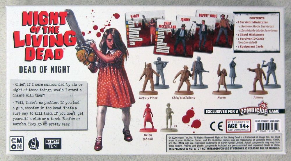 Zombicide: Dead of Night  board game collectible [Barcode 889696011350] - Main Image 2