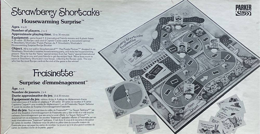 Strawberry Shortcake House Warming Surprise  (2-4) board game collectible - Main Image 2