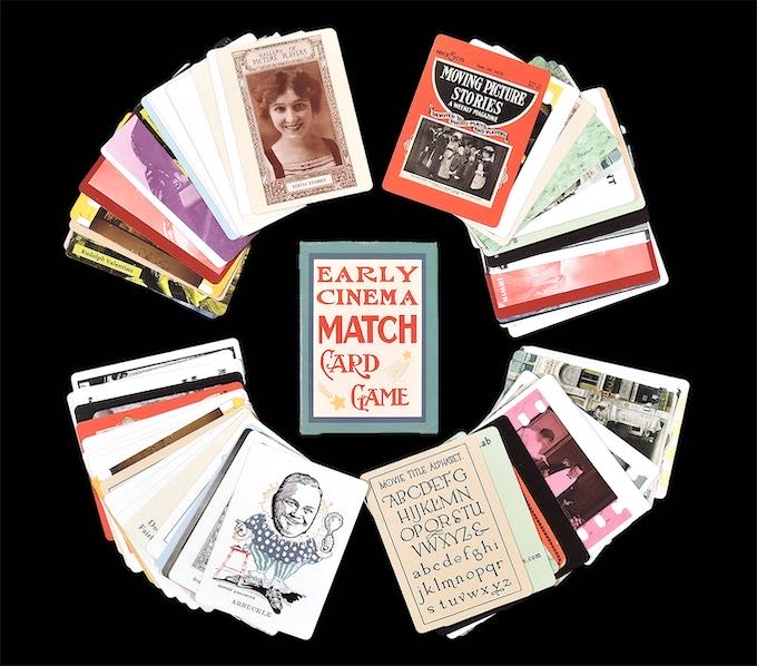 Early Cinema Match Game  board game collectible - Main Image 2