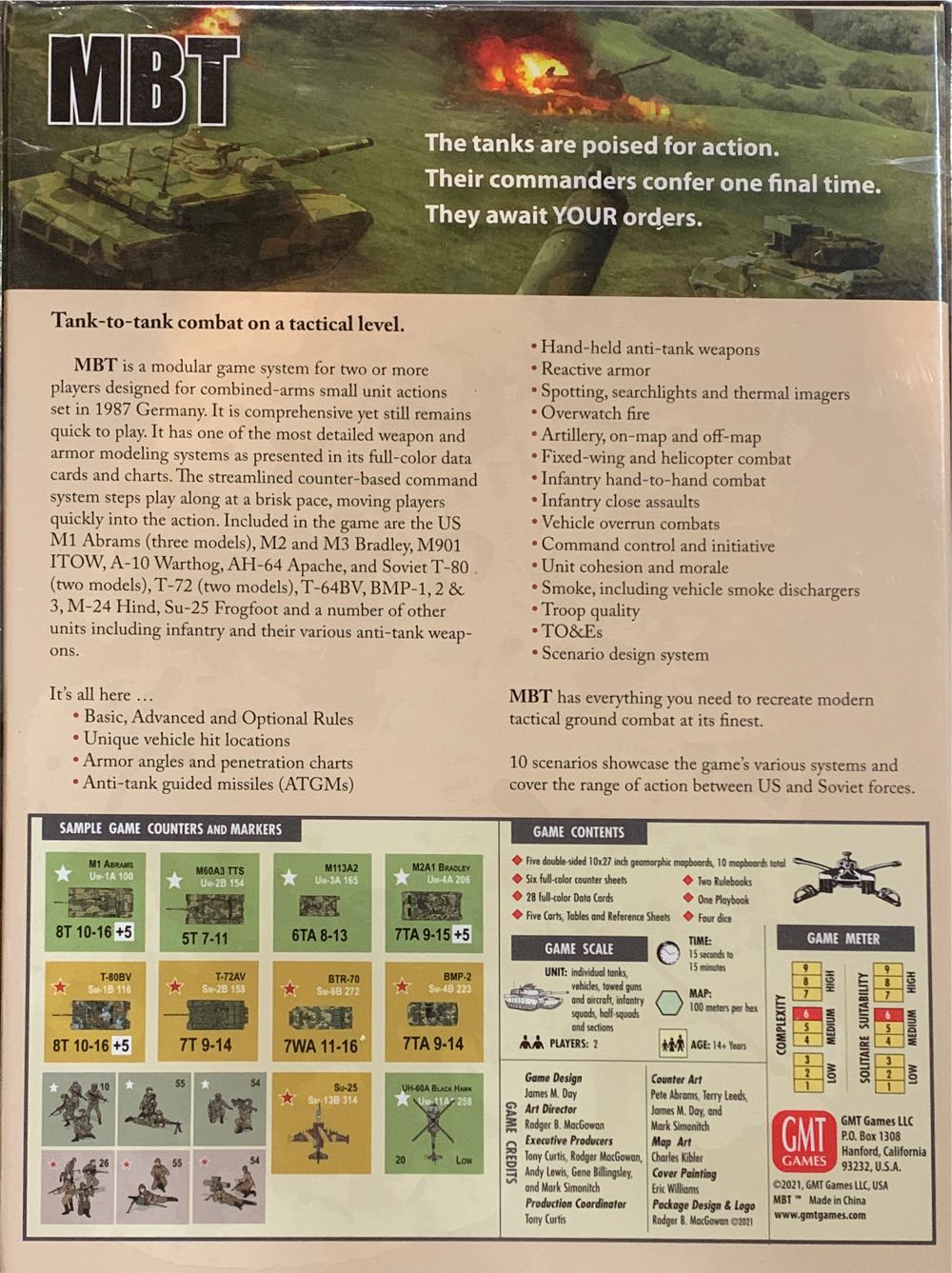 MBT 2nd Printing  (2) board game collectible [Barcode 817054011094] - Main Image 2