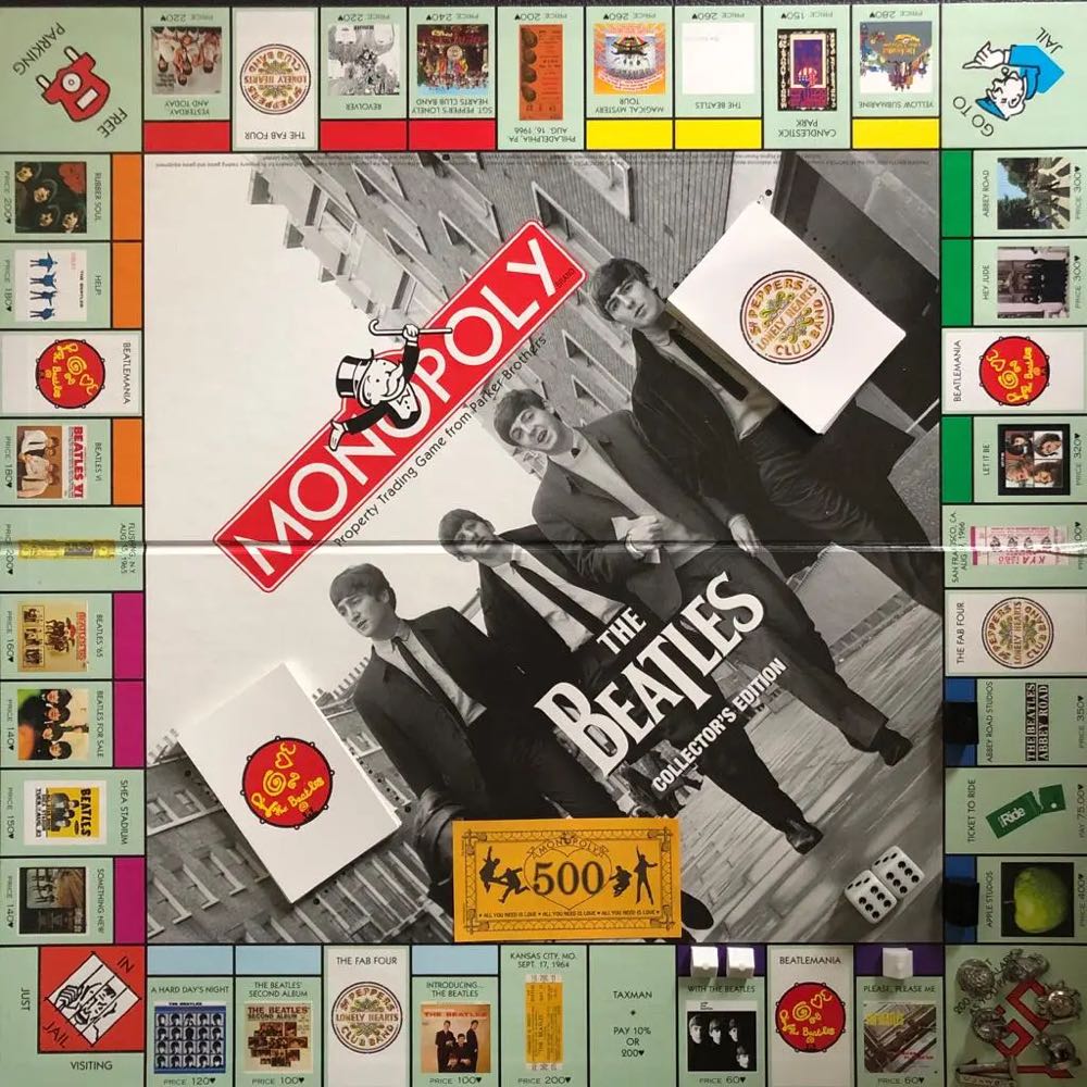 The Beatles [USA]  board game collectible - Main Image 2
