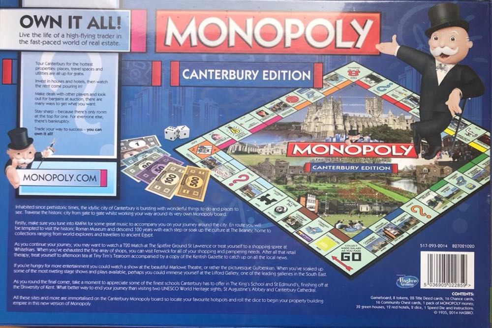 Canterbury  board game collectible - Main Image 2