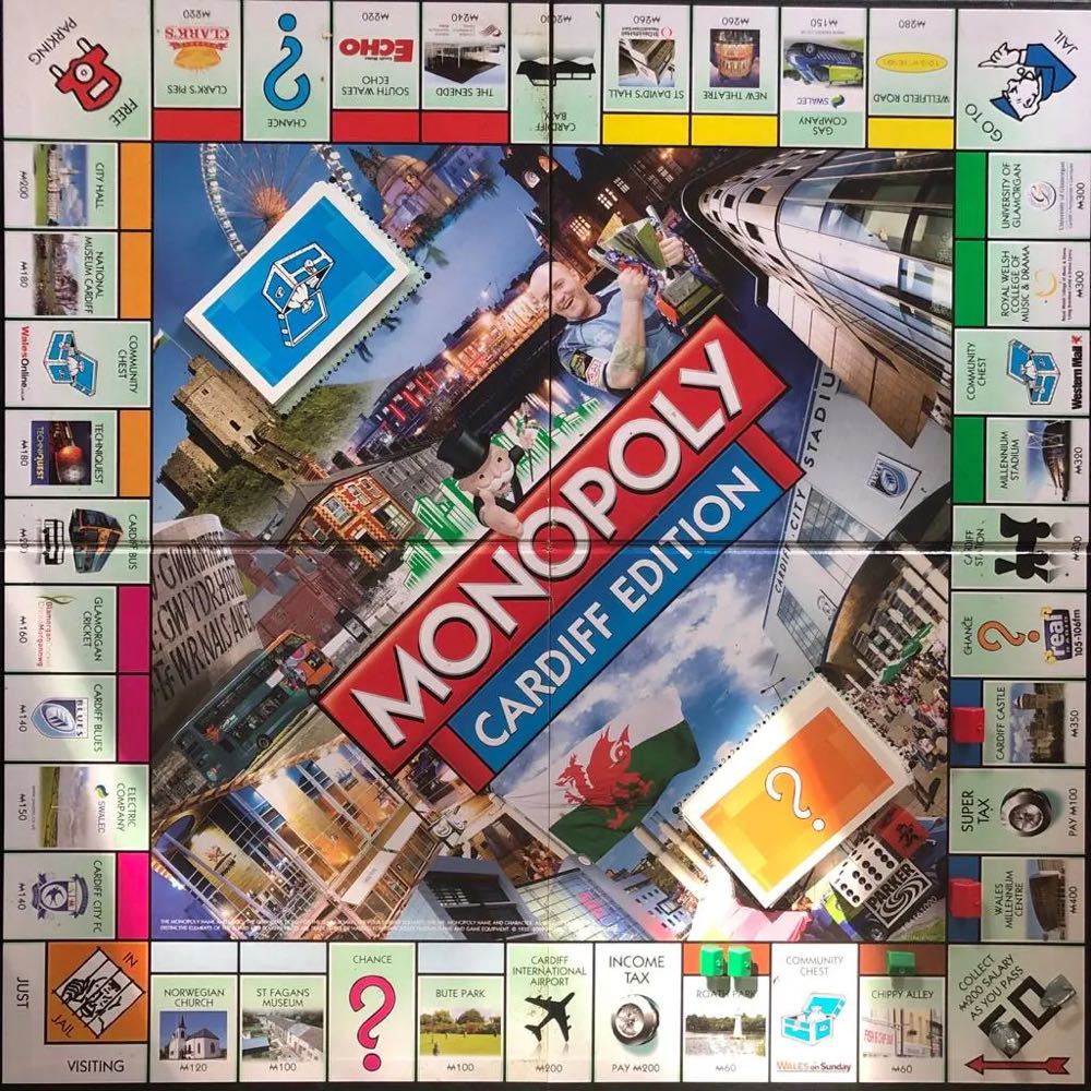 Cardiff  board game collectible - Main Image 2