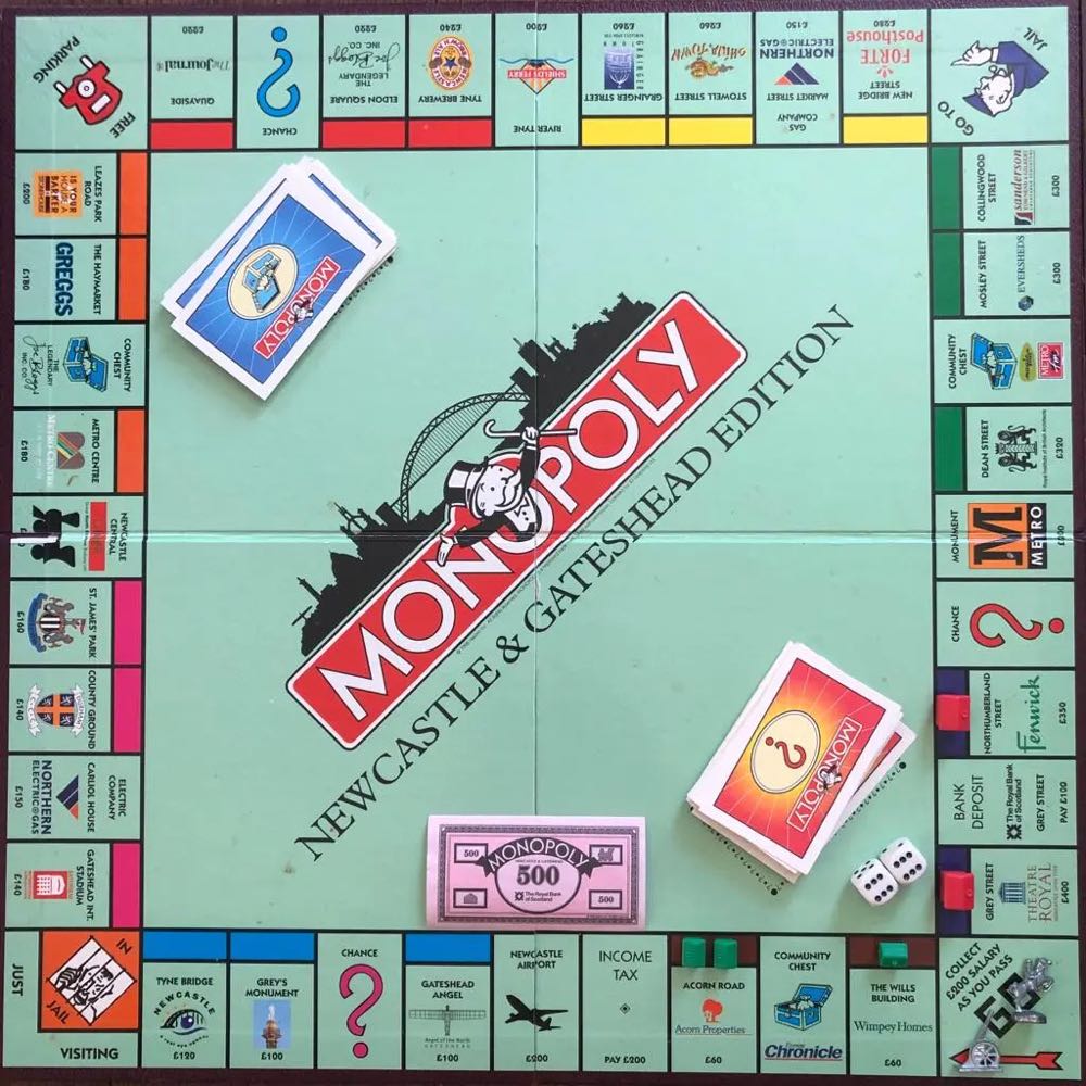 Newcastle & Gateshead  board game collectible - Main Image 2