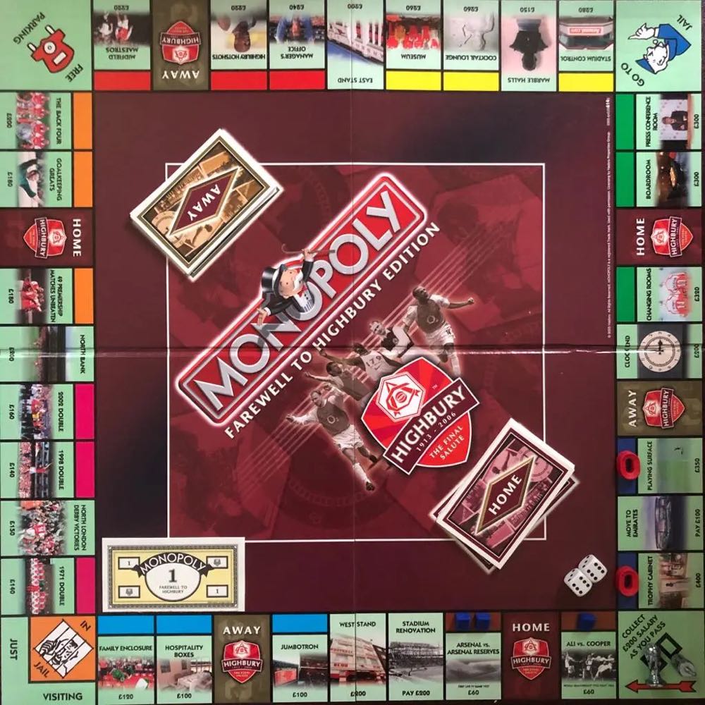 Farewell To Highbury  board game collectible - Main Image 2