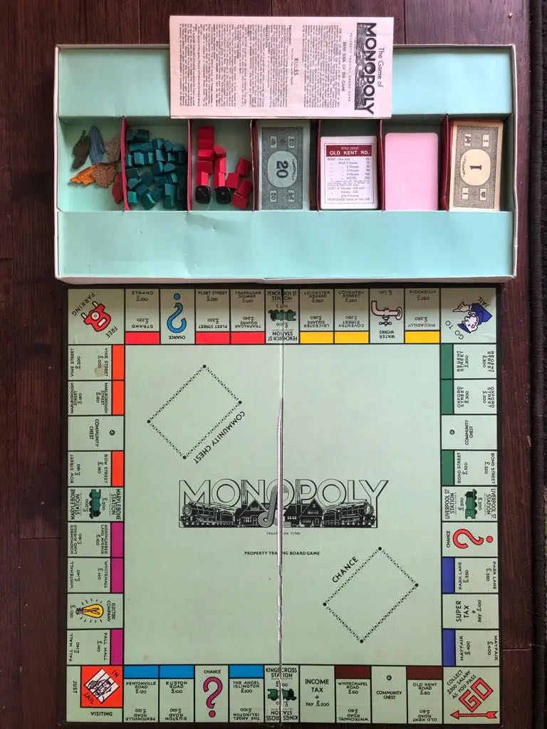 Monopoly 1957  board game collectible - Main Image 2