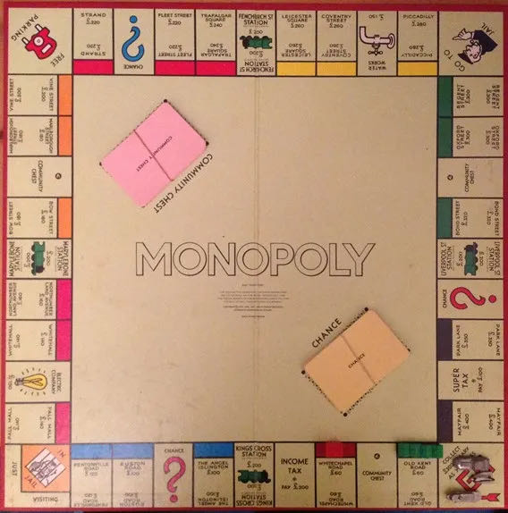 Monopoly 1984  board game collectible - Main Image 2