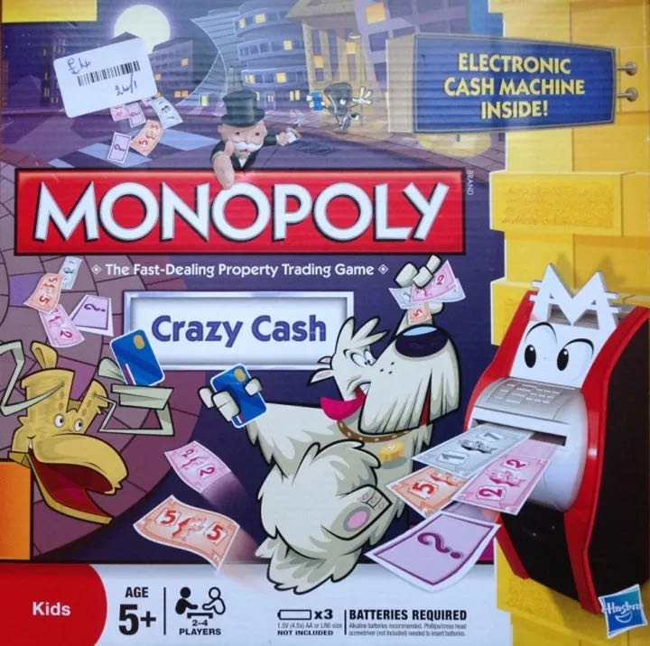 Crazy Cash  board game collectible - Main Image 1