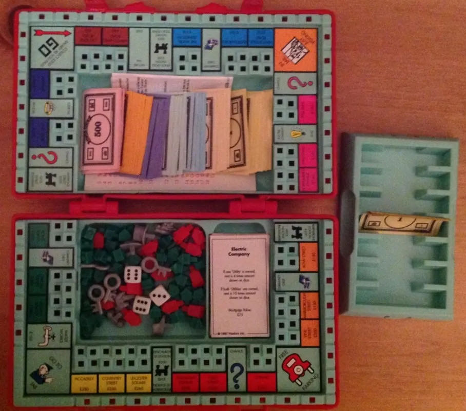 Travel (1997)  board game collectible - Main Image 2