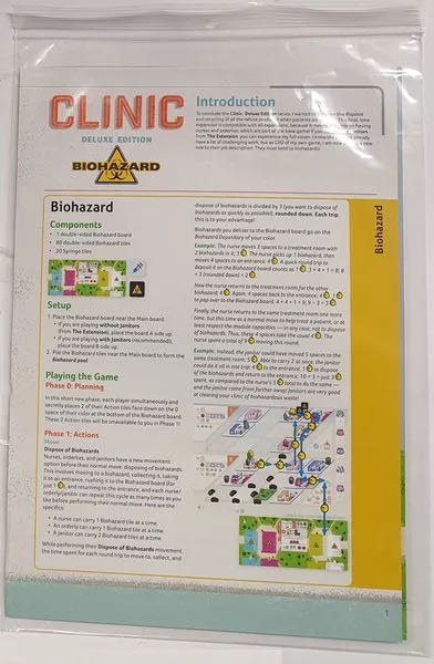 Clinic Deluxe: Biohazard  board game collectible - Main Image 2