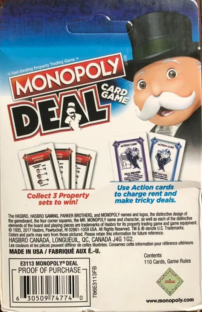 Deal 2017 (No Logo) [USA]  board game collectible - Main Image 2