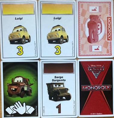 Cars 2 Snap Em  board game collectible - Main Image 2