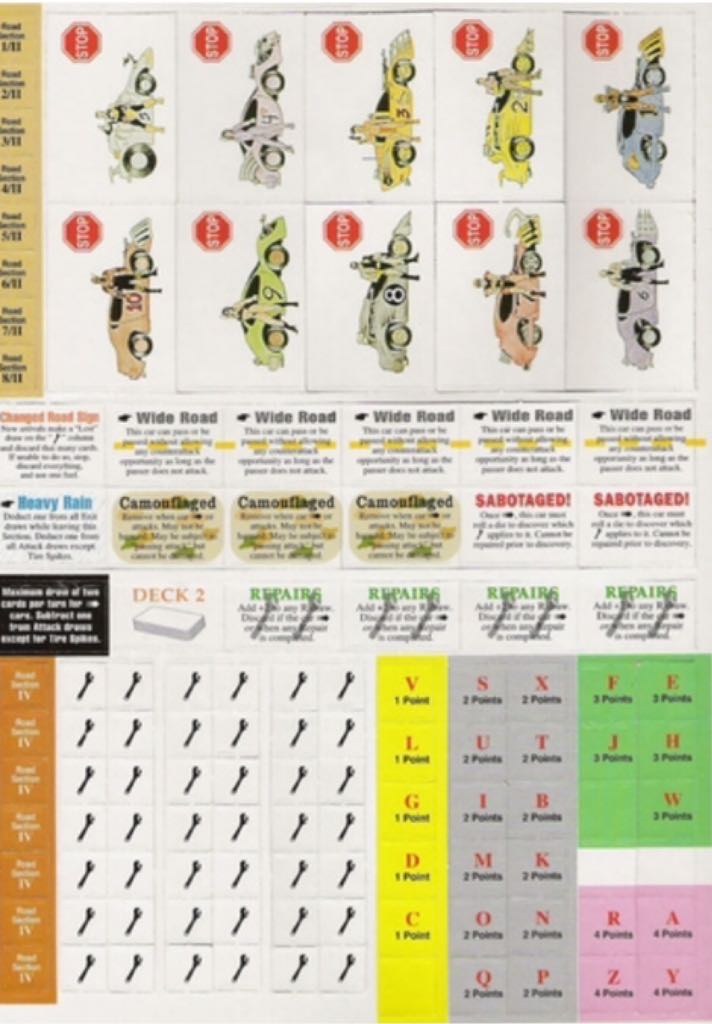 Road Kill  (2-10) board game collectible [Barcode 045708064404] - Main Image 3