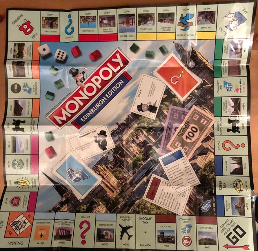 Puzzle - Edinburgh  board game collectible - Main Image 2