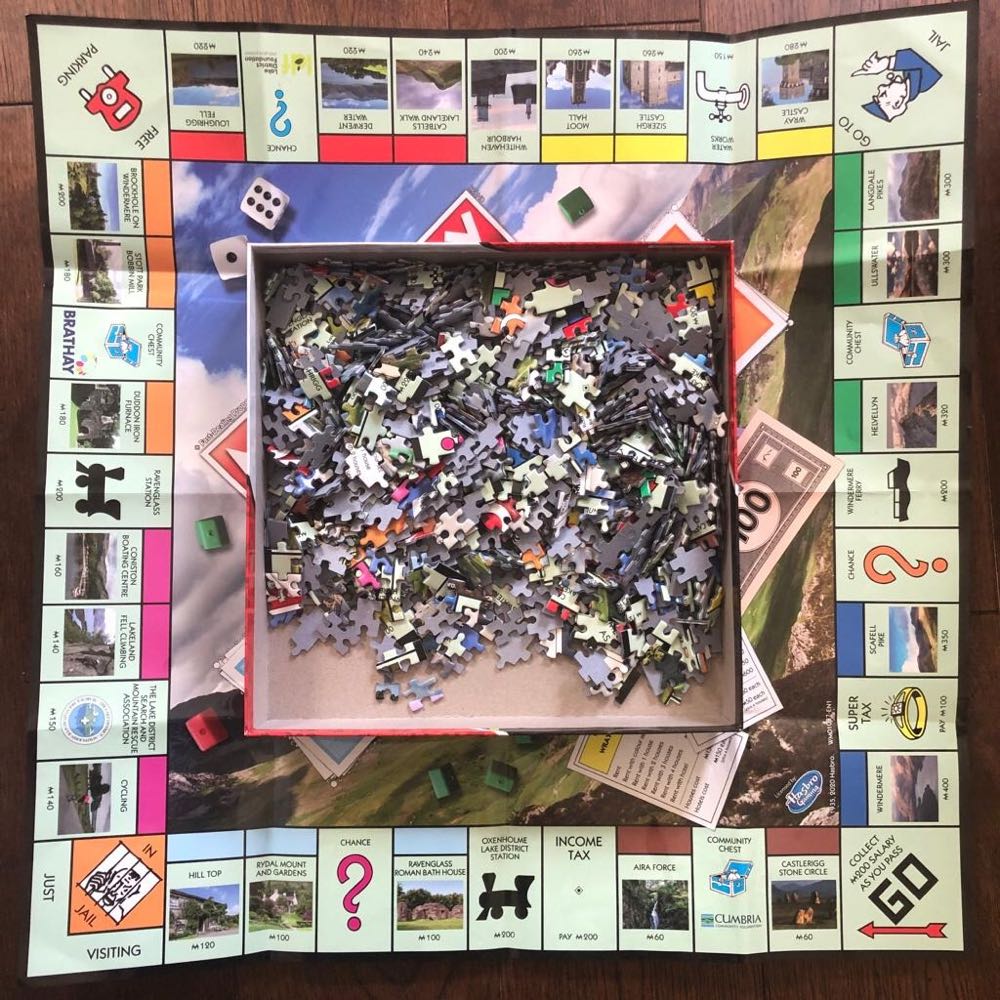 Puzzle - The Lakes  board game collectible - Main Image 2