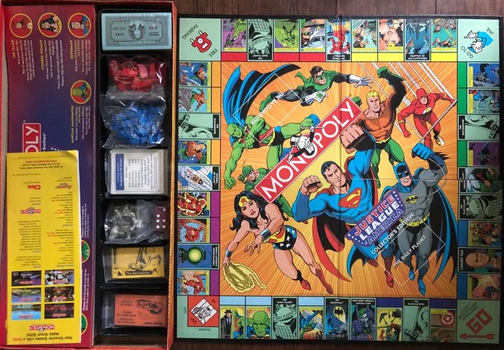 Justice League Of America [USA]  board game collectible - Main Image 2
