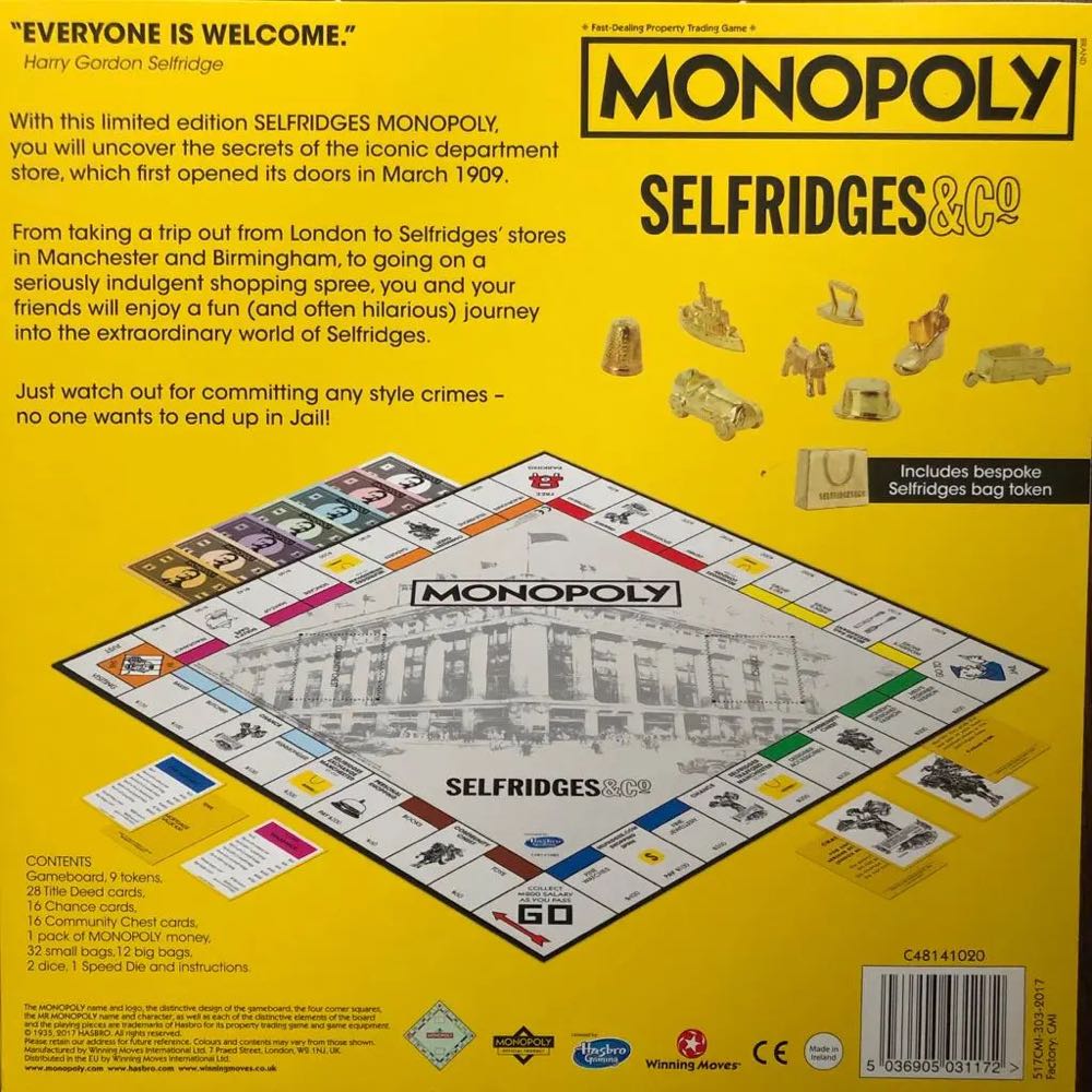 Selfridges & Co  board game collectible - Main Image 3